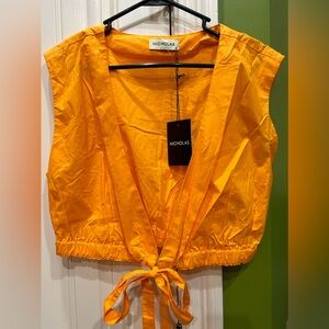 NICHOLAS Tarla Tie Hem Top size 16